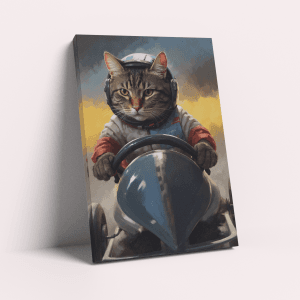 Crazy Driver Pawdo – Custom Design Pet Canvas