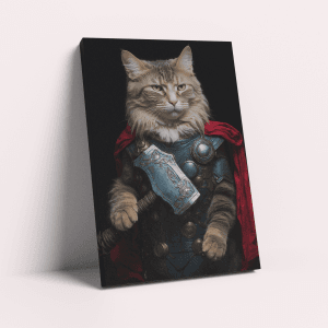 Thorcat Meowlock – Custom Design Pet Canvas