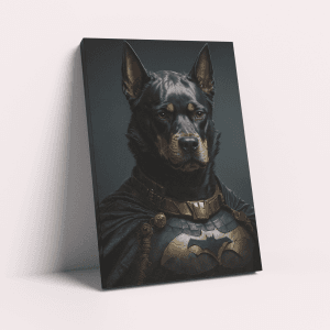 Guard Dog Maximus – Custom Design Pet Canvas