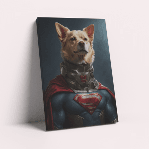 Hero Woofvenger – Custom Design Pet Canvas