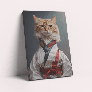 Samurai Pawamoto – Custom Design Pet Canvas