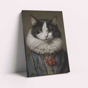 Baron Fluffington – Custom Design Pet Canvas