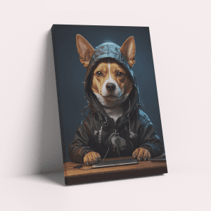 Detective Furrlock – Custom Design Pet Canvas